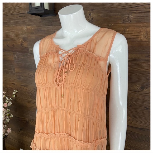 Floreat Calla Lace-Up Tank - Picture 4 of 7